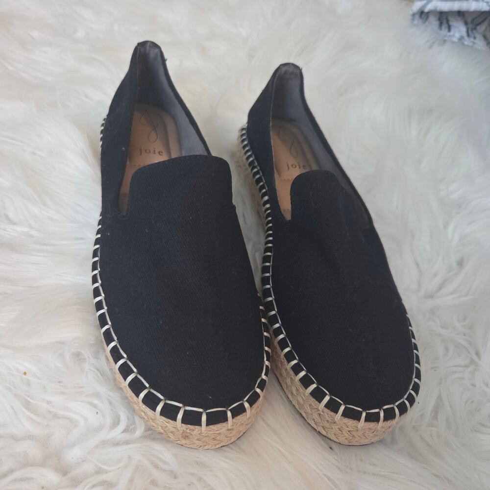 Joie Slip On Fabric Espadrille Sz 7 Shoes